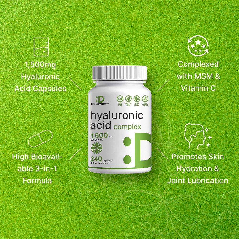 Infographic showing joint health benefits