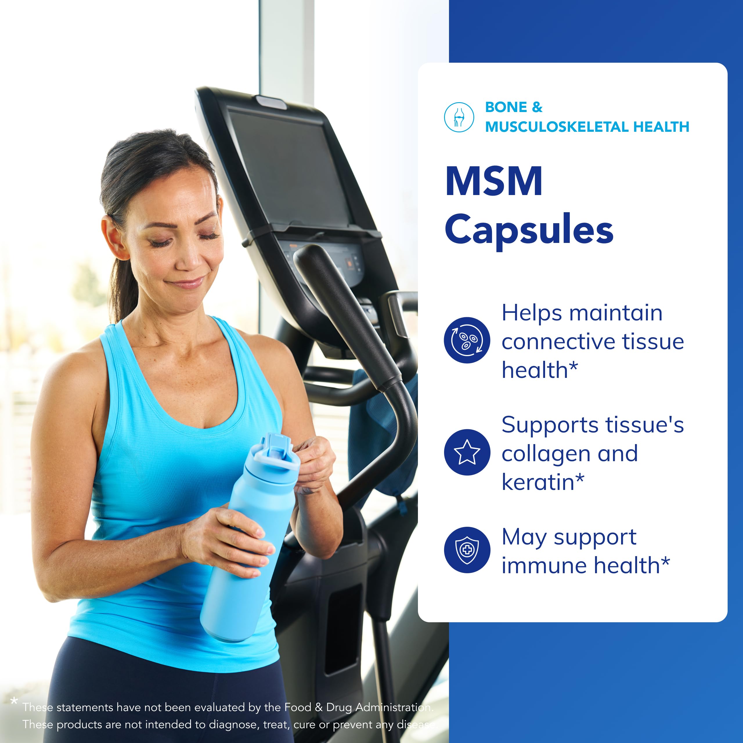 MSM capsules supporting joint health