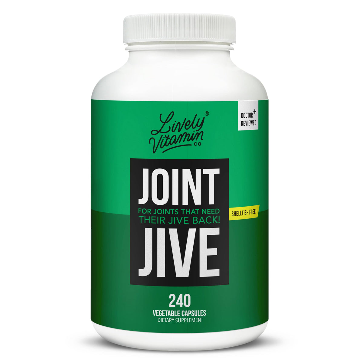 Joint Jive bottle front label