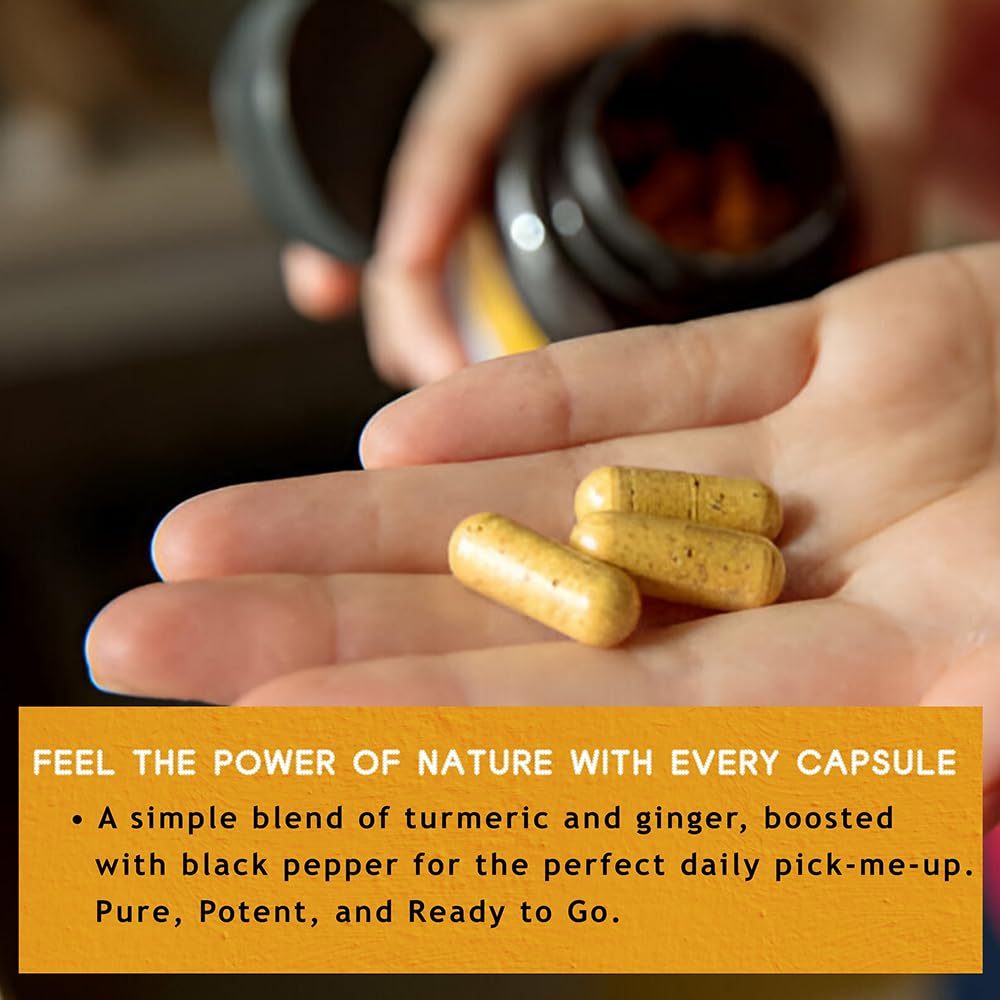 Joint support concept with turmeric and ginger