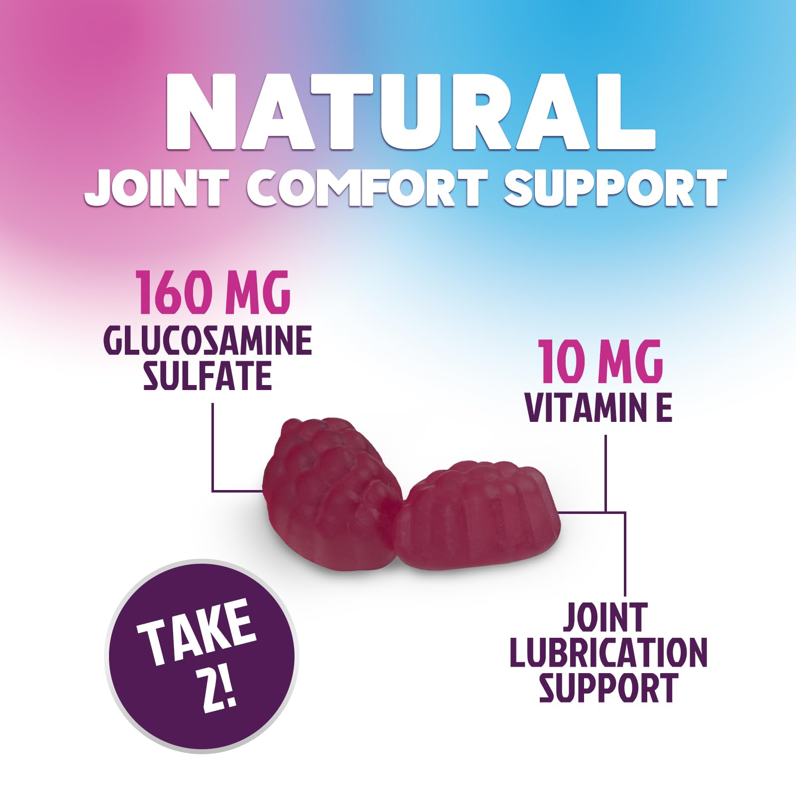 Supplement facts panel on the bottle