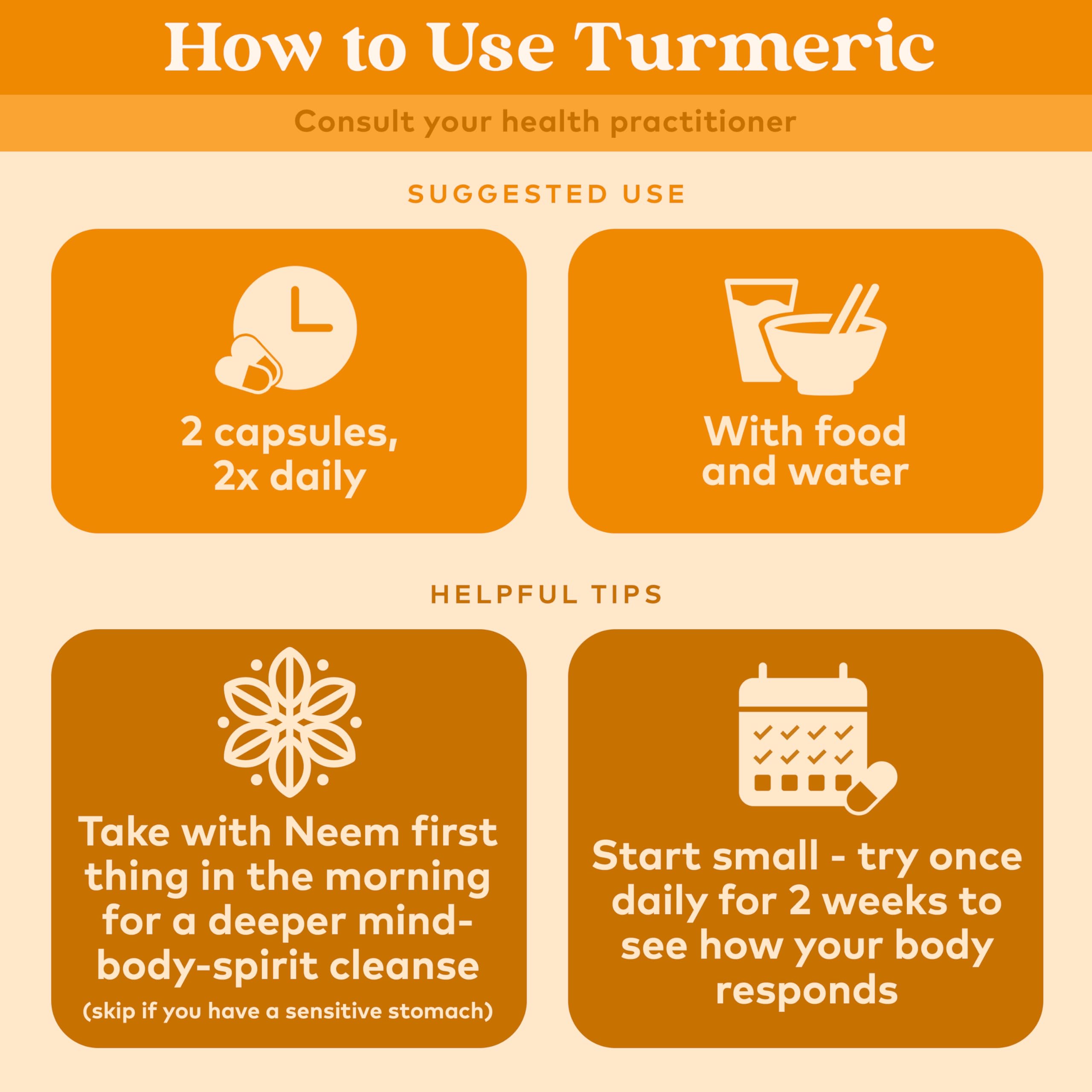 Turmeric supplement providing joint support