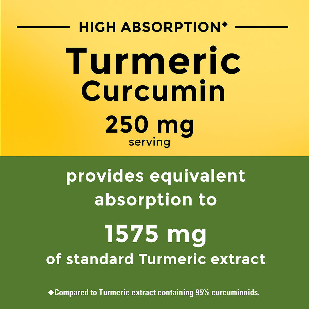 Joint and muscle support turmeric supplement 30-day supply