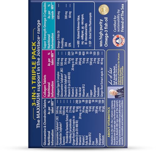 Jointace Max packaging variation note reflects NB packaging may vary.