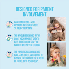 Short neck design for safe first brushing