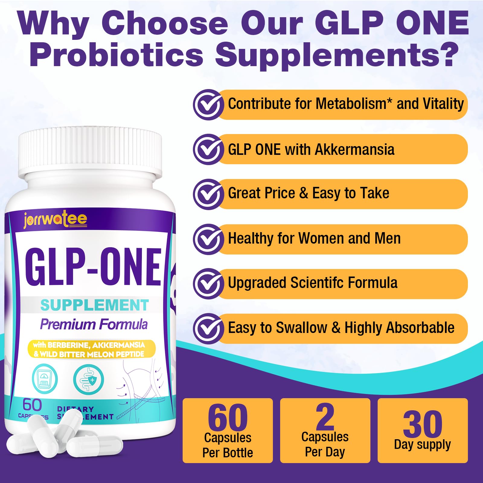 Label highlighting 14-in-1 natural formula