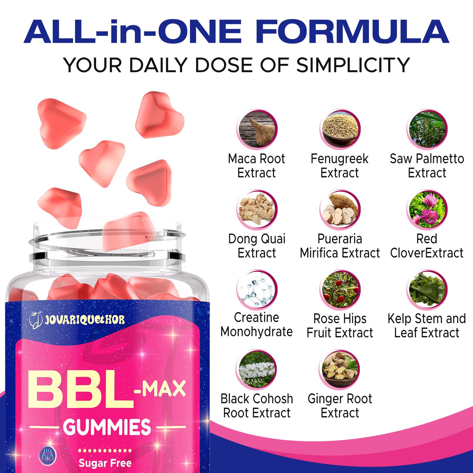 Close-up of peach-flavored vegan gummies