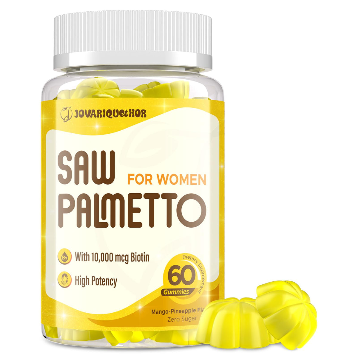 Bottle of Jovariquethor Saw Palmetto for Women 500mg