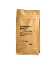 Close-up of Jovvily Garcinia Cambogia powder in a resealable bag