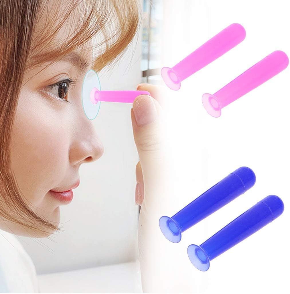 Ergonomic silicone lens remover tool with suction cup