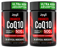 JOYLI CoQ10 500mg 2-pack bottle front view