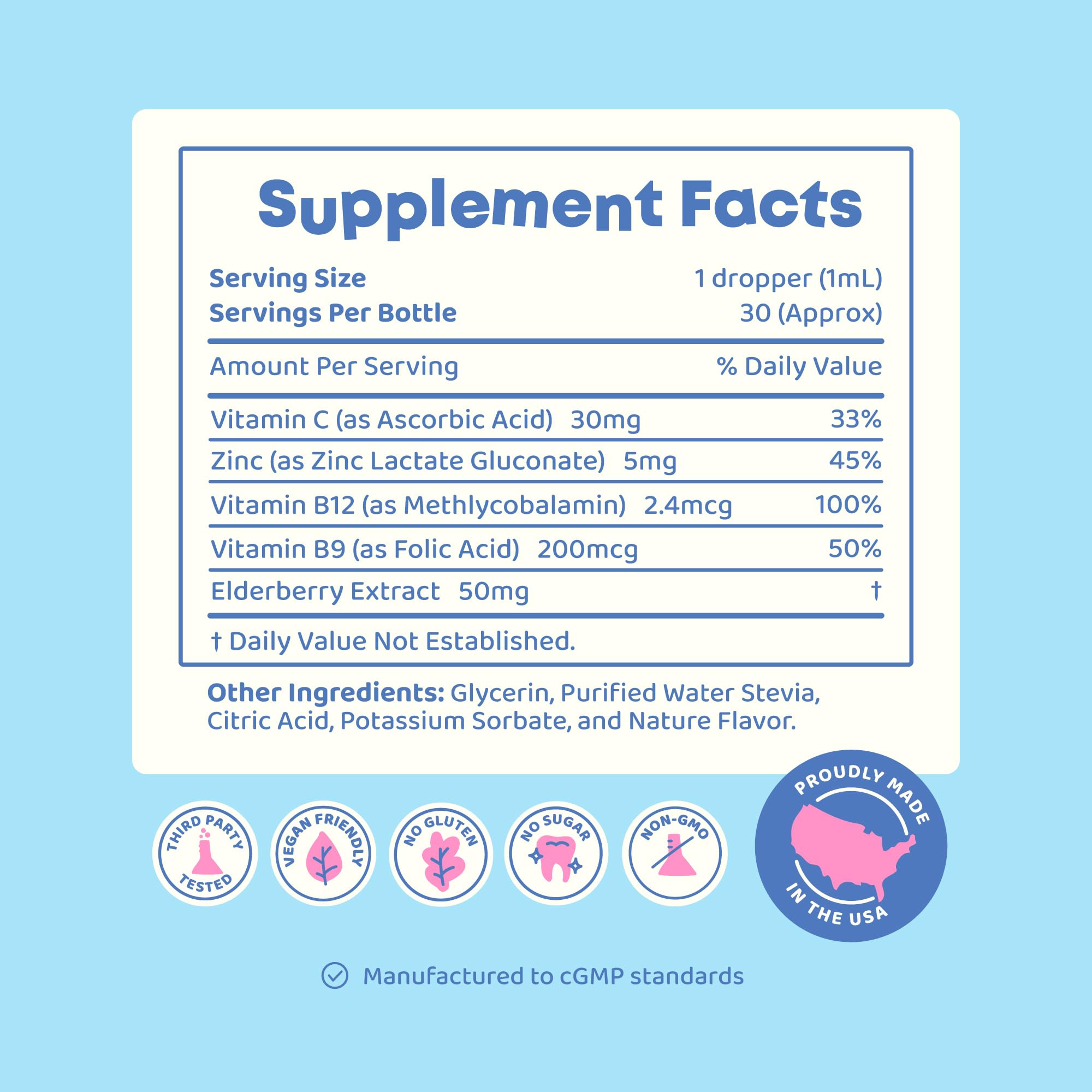 Dosing spoon with JoySpring B Complex bottle