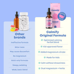 JoySpring Calmify with chamomile illustration for kids