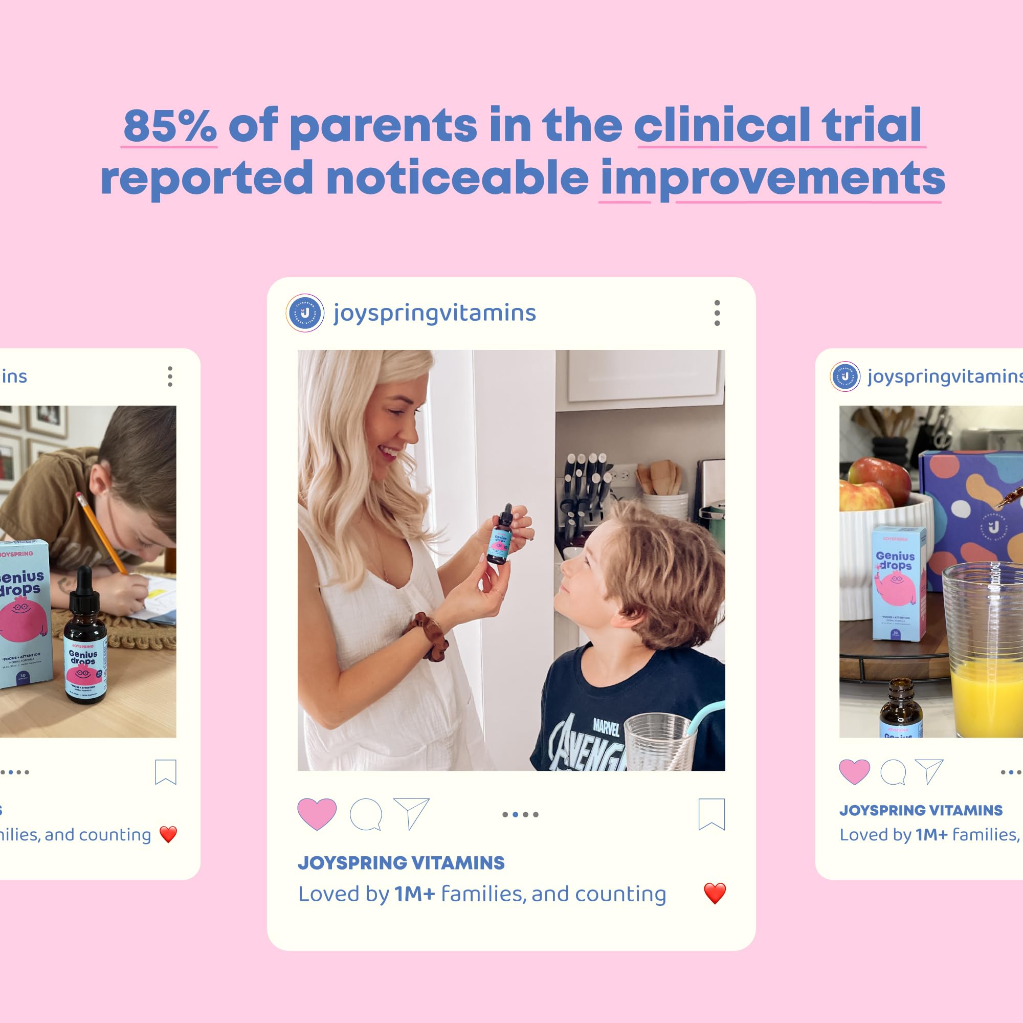 Dosing dropper dispensing Genius Drops liquid