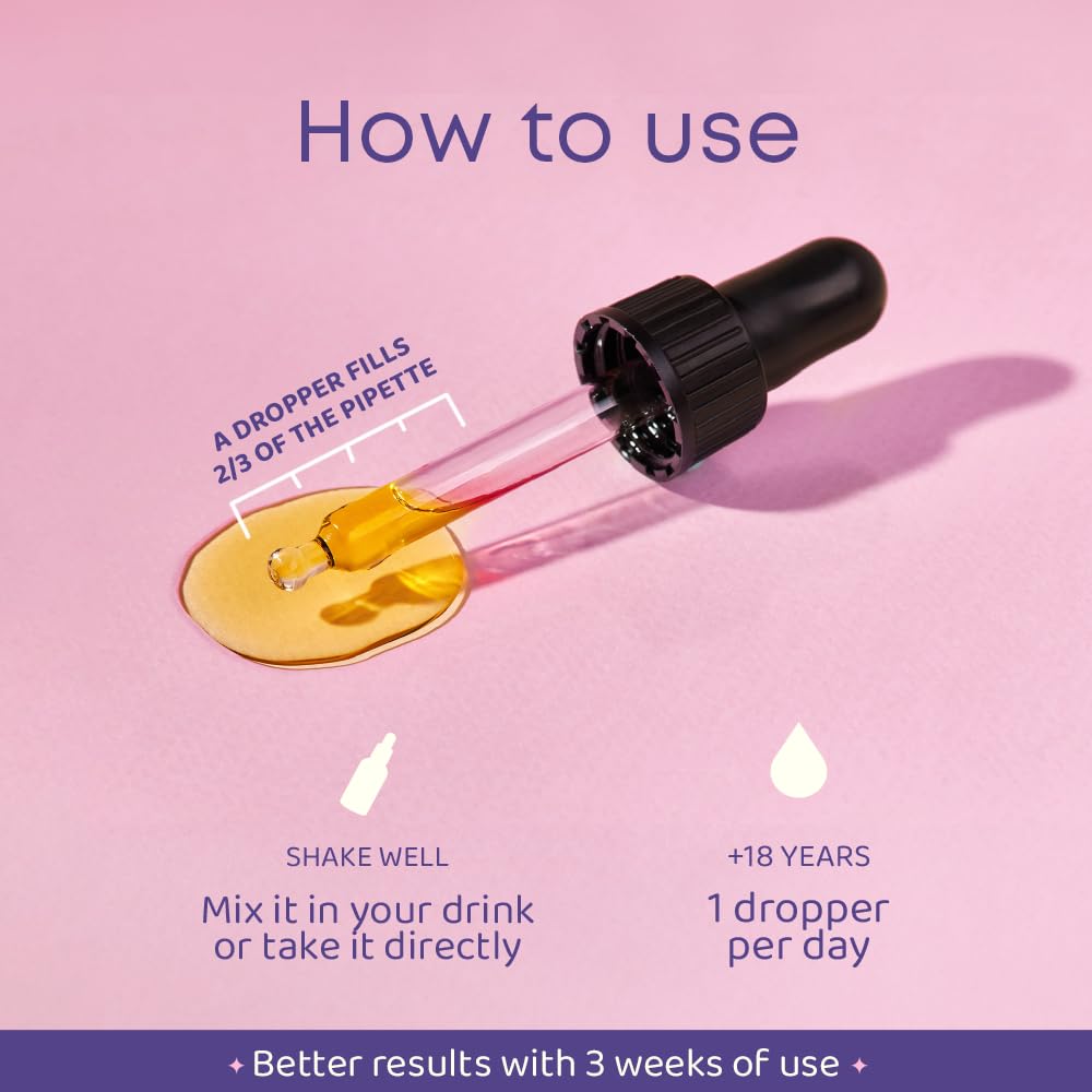 Made in the USA label on JoySpring Hormone Balance Drops