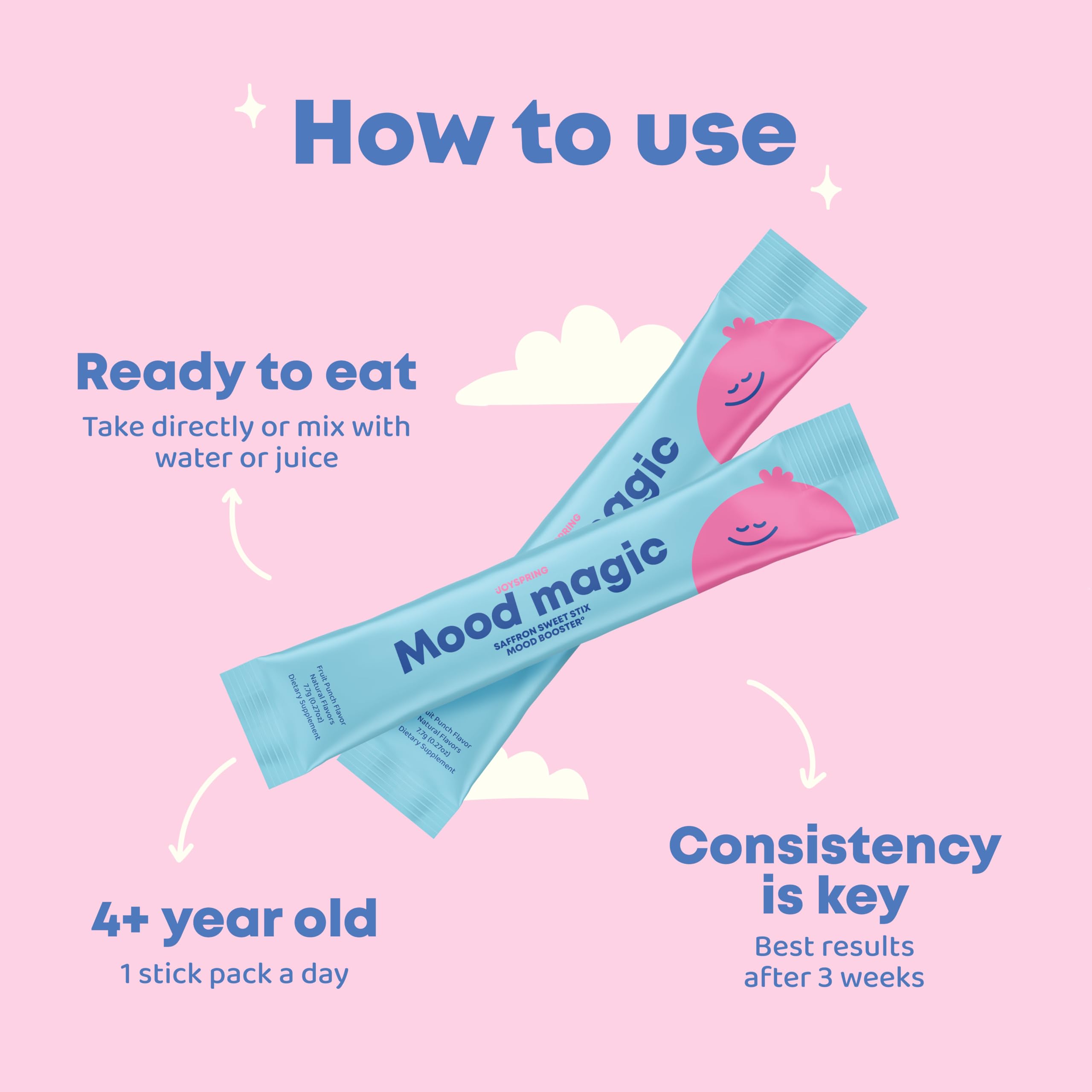Sugar-free, vegan-friendly Mood Magic for Kids