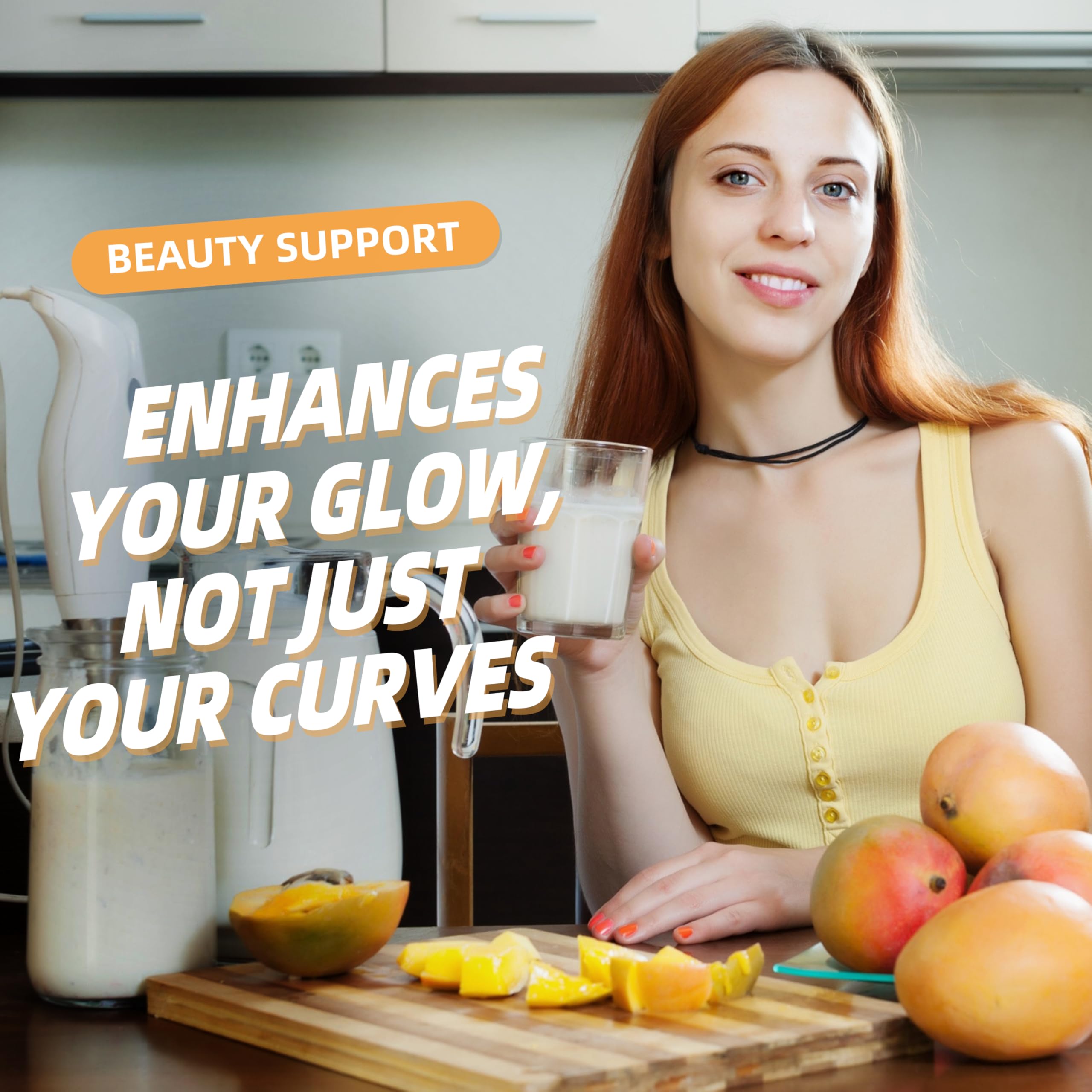 Organic bee pollen and vitamin E visuals