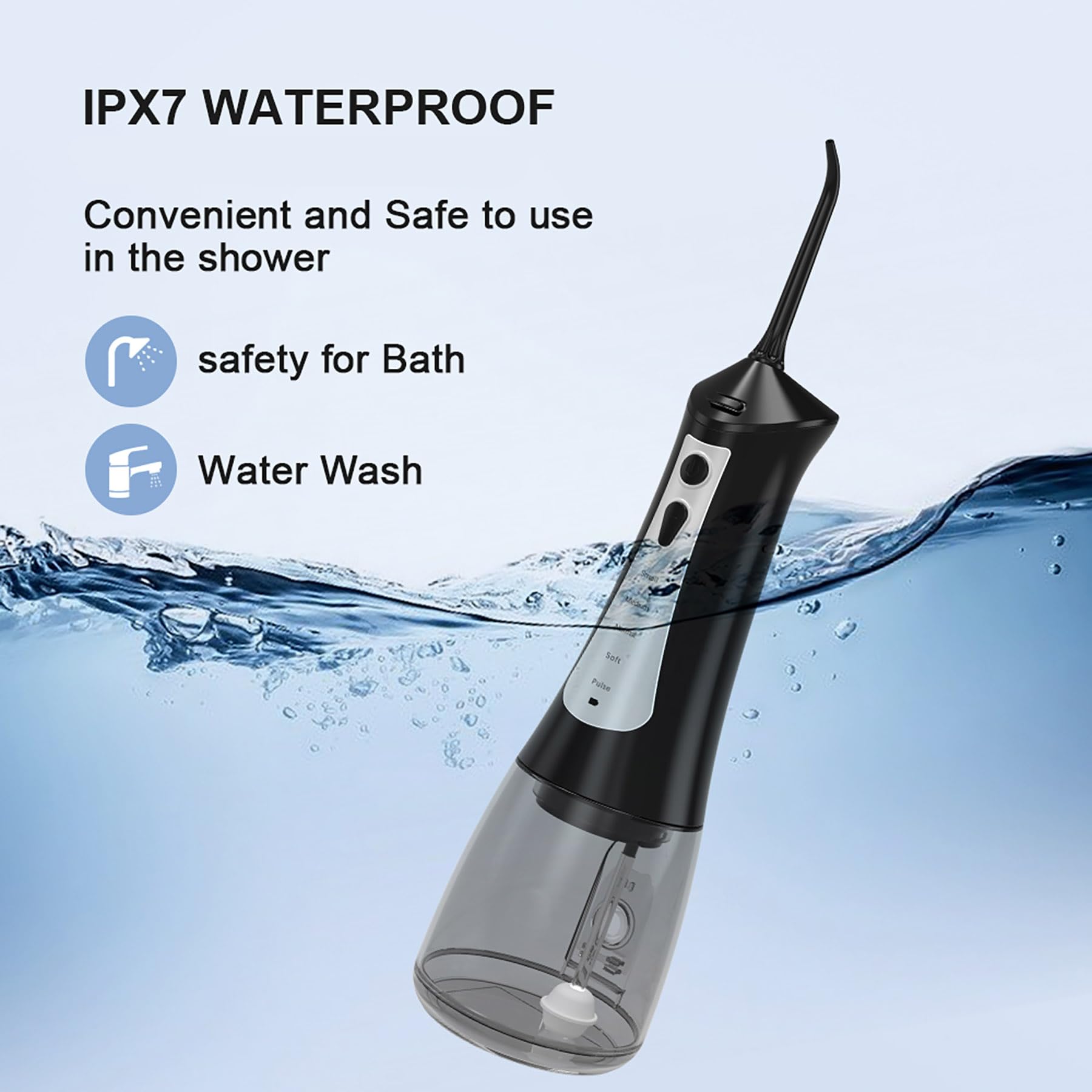 Braces-friendly usage with JOYYE cordless water flosser