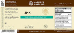 JP-X product label highlighting 600+ quality tests