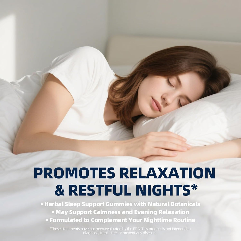 JRR Sleep Gummies packaging showing label and melatonin information