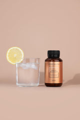 JSHealth Daily Energy Supplement pills closeup highlighting energy and focus benefits.