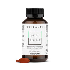 JSHealth Detox and Debloat Liver Health Formula bottle with 60 tablets