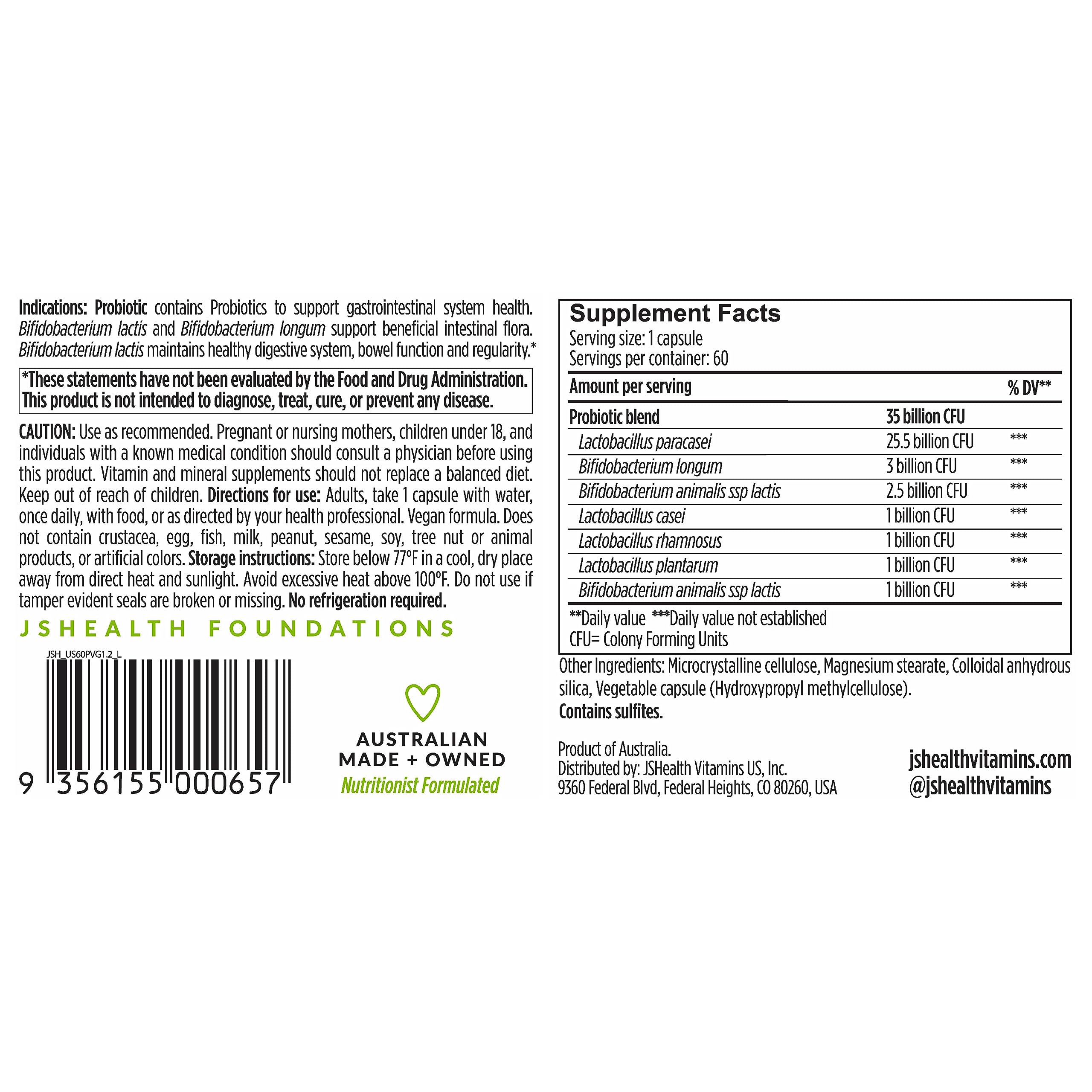 Australian facility indicating cGMP-certified manufacturing