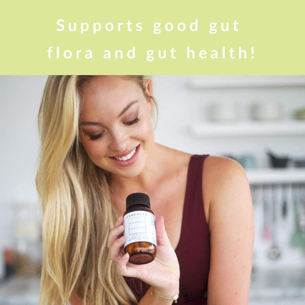 Shelf-stable probiotic packaging showing long shelf life