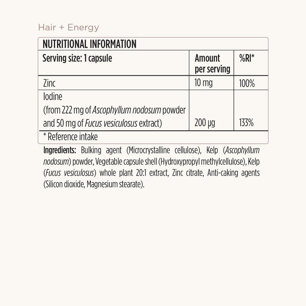 Healthy hair, skin, and nails concept with JSHealth branding