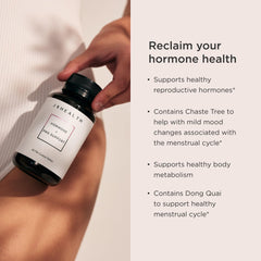 Chaste tree extract and dong quai ingredients for PMS support