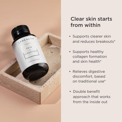 Close-up of JSHealth Skin & Digestion Formula capsules