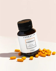 Ingredient and label of JSHealth Turmeric Curcumin supplement