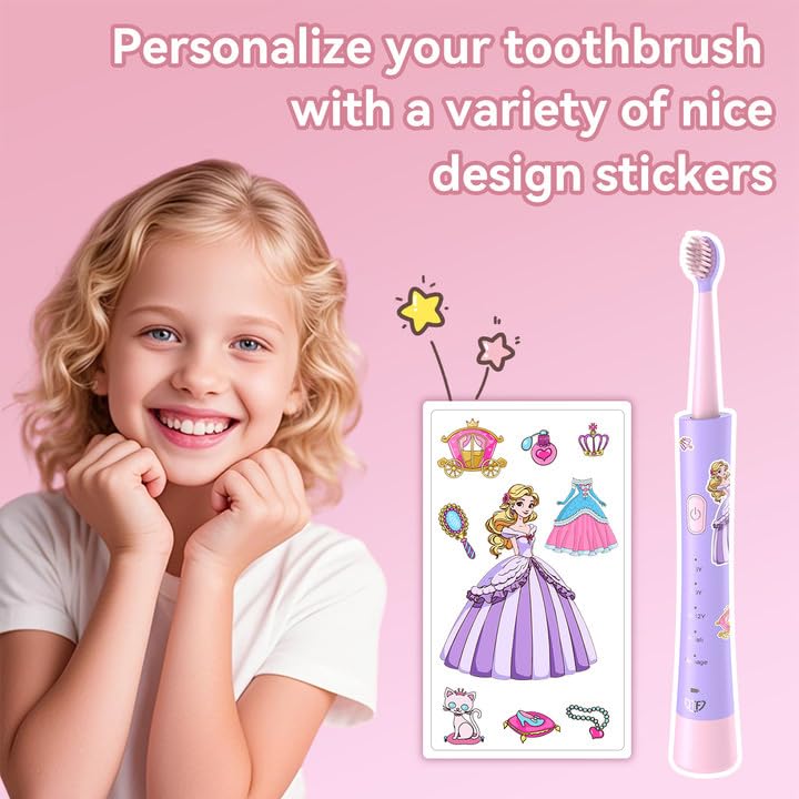 Unboxed JTF Kids Toothbrush with accessories