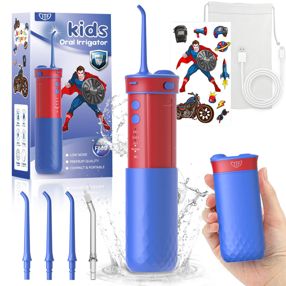 Front view of JTF Kids Water Flosser