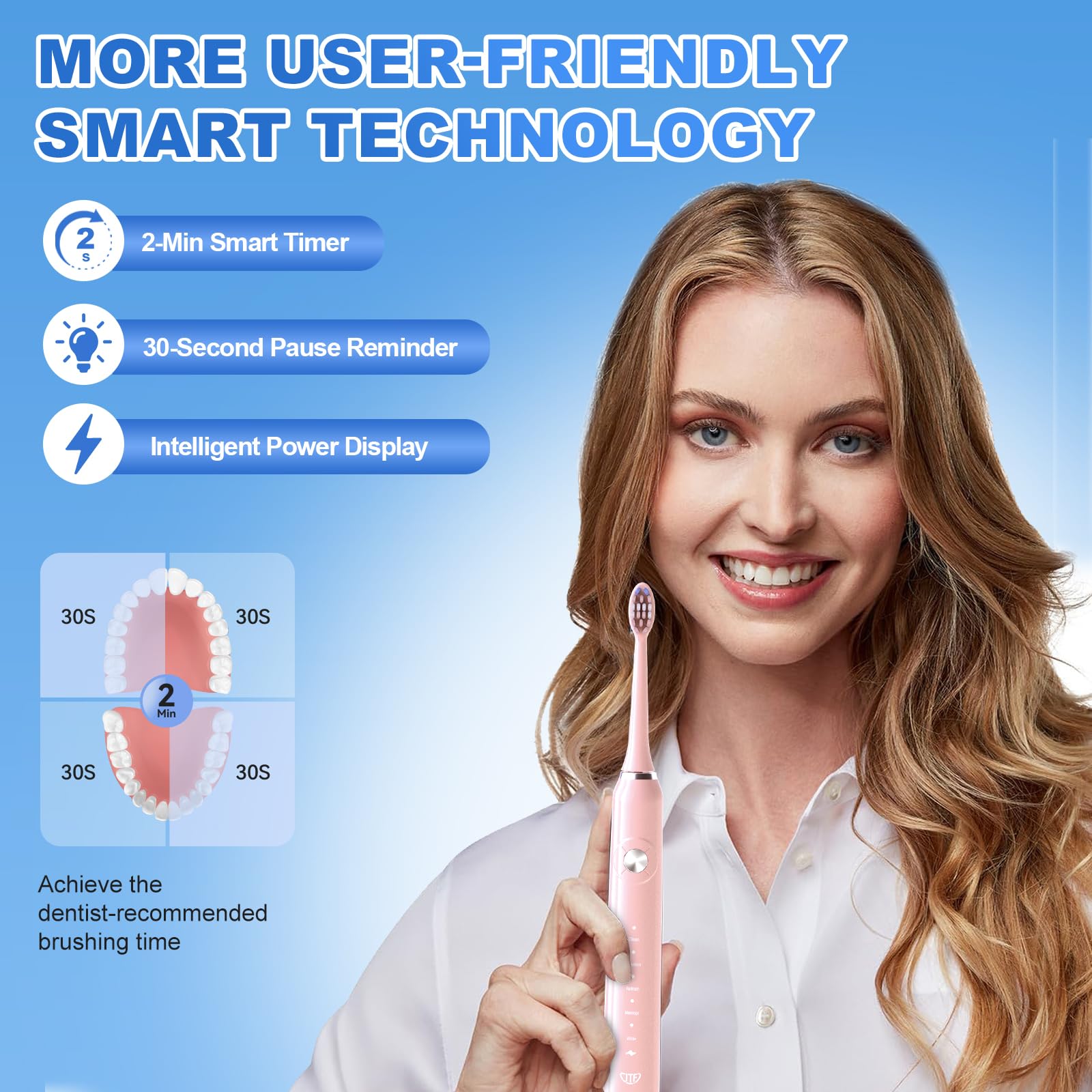 USB charging base for JTF toothbrush