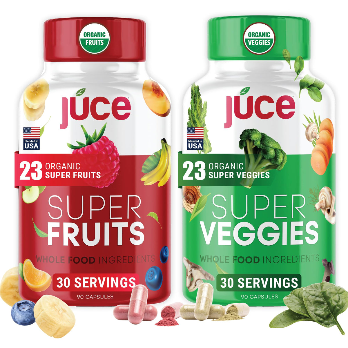 Front view of Juce Original Formula bottle