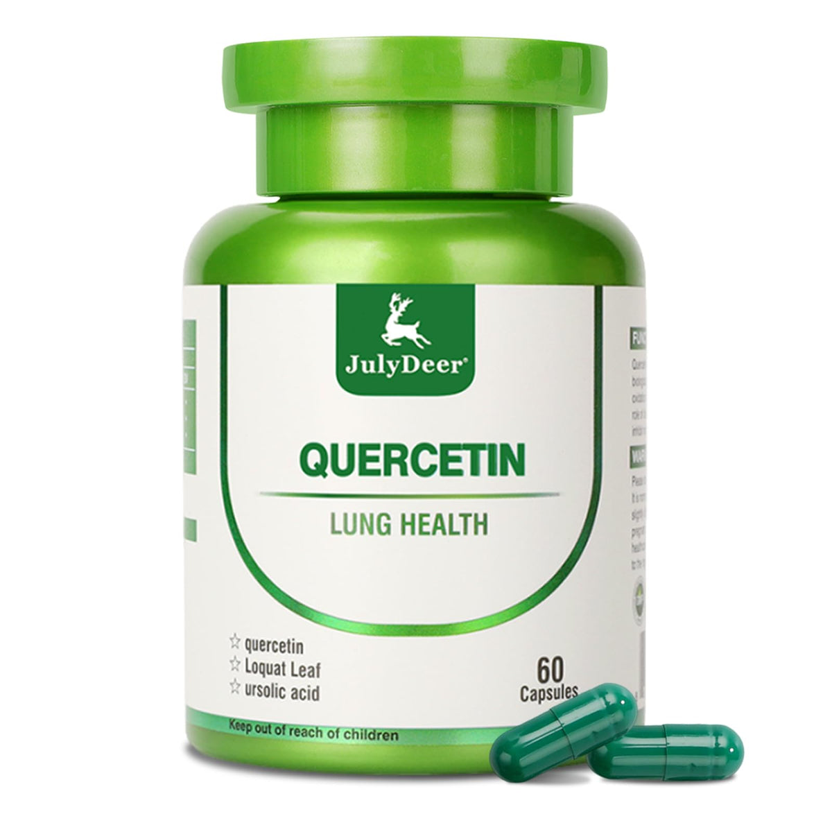 JulyDeer Quercetin 400 mg bottle front