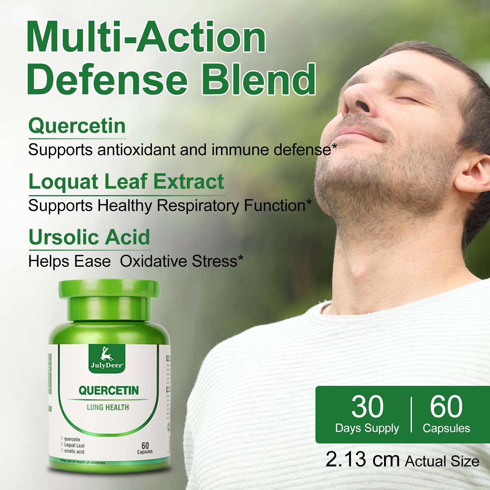 Product label showing vegan, gluten-free, non-GMO