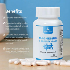 Illustration highlighting 350mg magnesium per serving