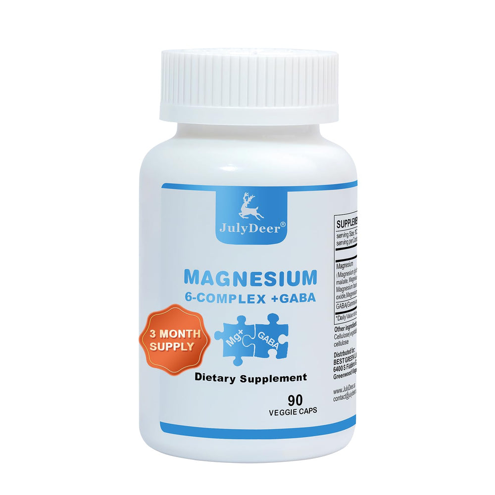 JulyDeer Sixfold Magnesium Complex bottle front label