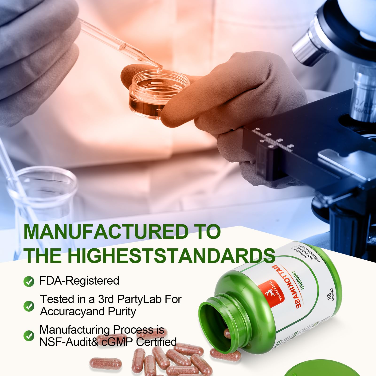 Gluten-free and non-GMO badge on product