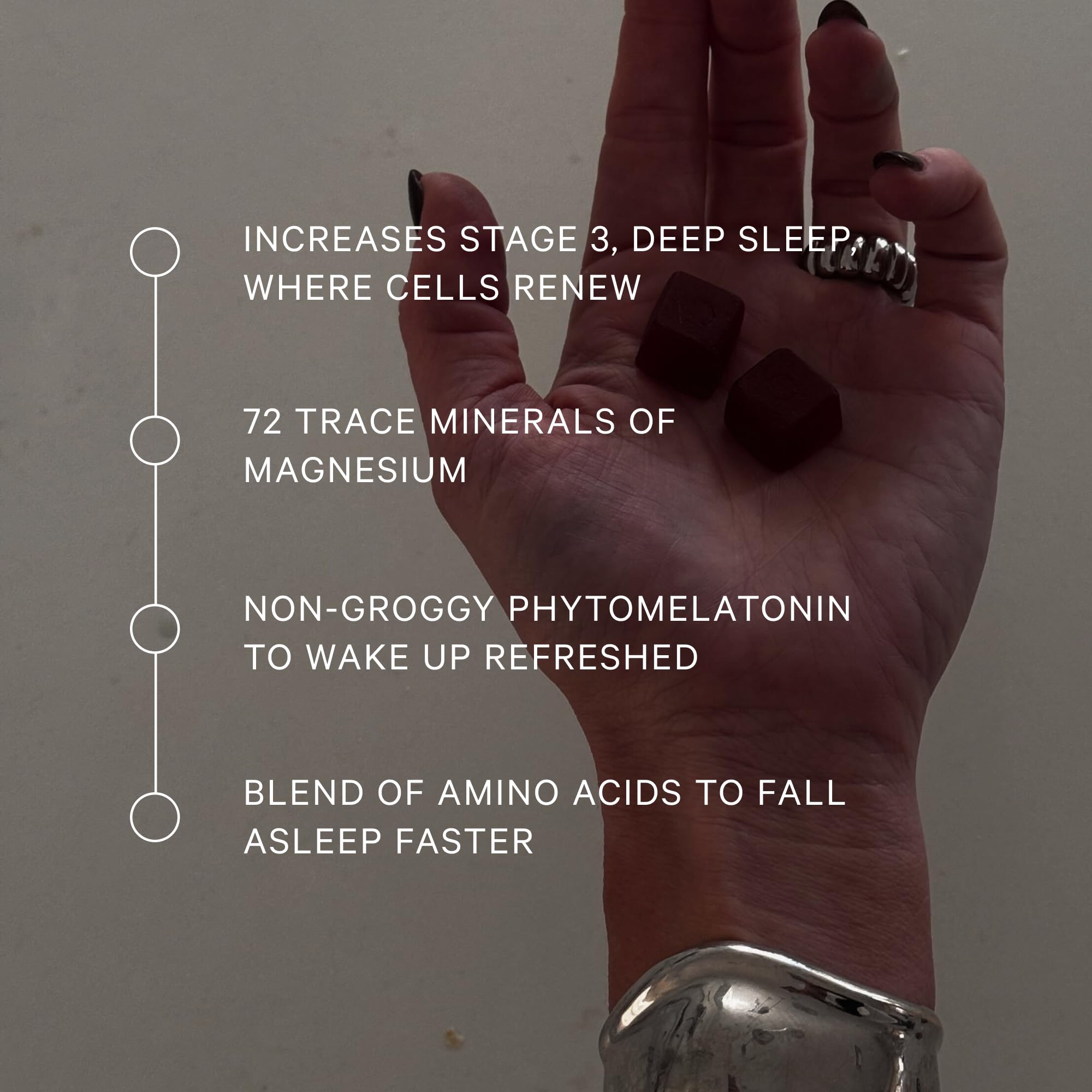 Back label with ingredients and directions