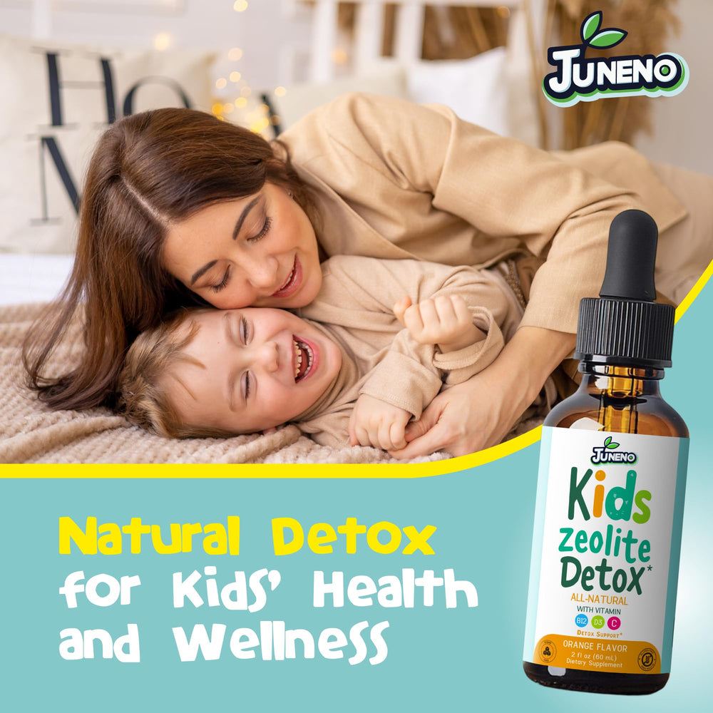 Gluten-free vegan Zeolite Detox Drops for children