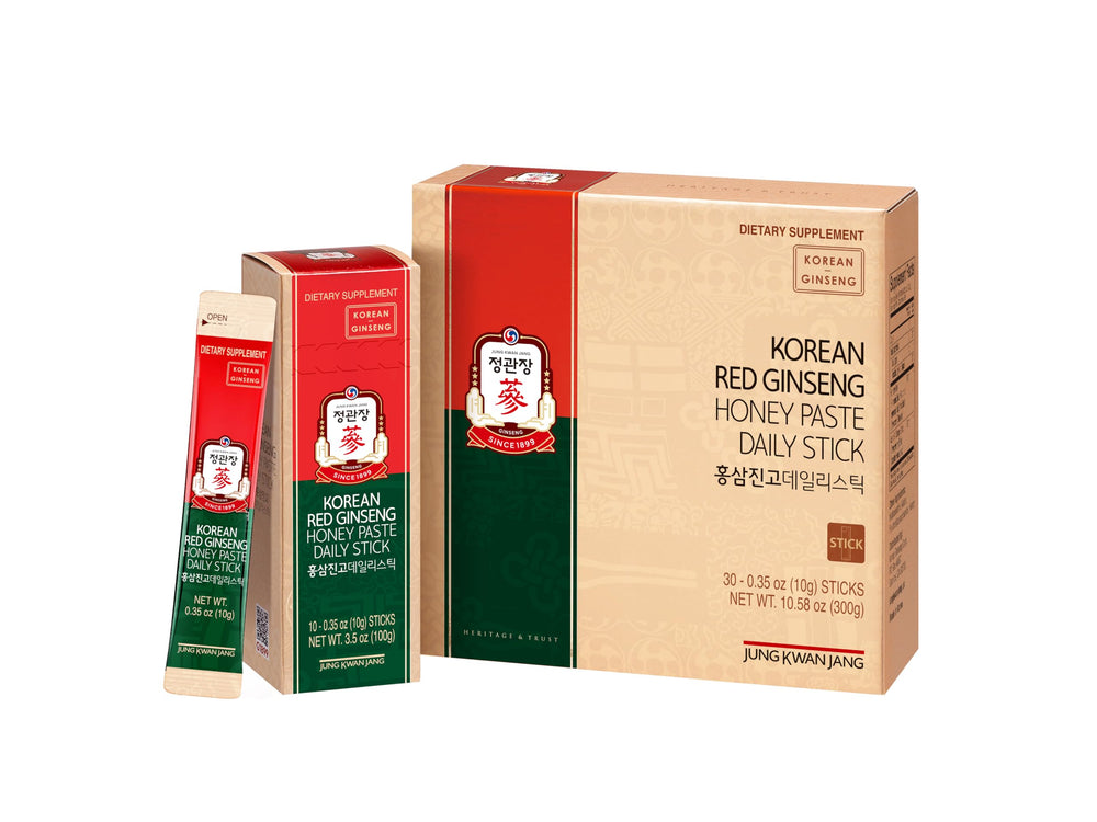 JungKwanJang Korean Red Ginseng Honey Stick package front view