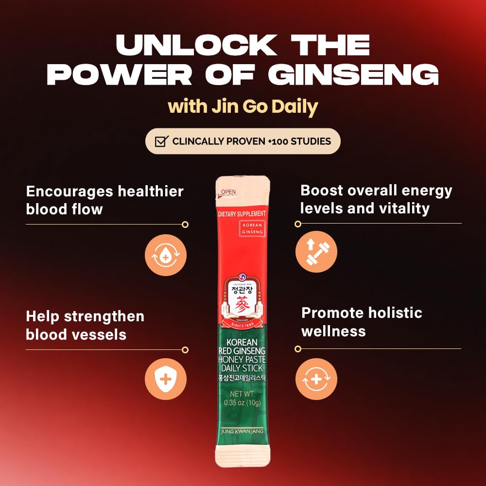 JungKwanJang 30-count daily energy sticks product shot