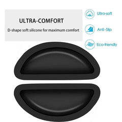Air chamber design highlight on nose pads