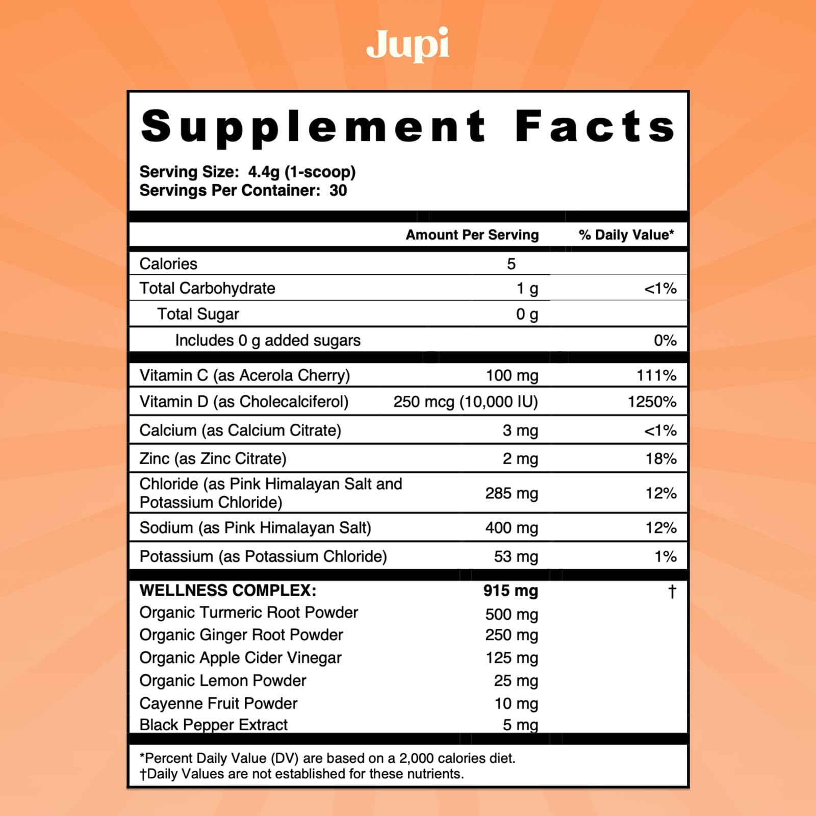 Citrus Flavor Drink Mix