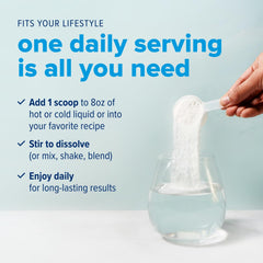 11.5 oz container of Just Björn Marine Collagen Peptides Powder