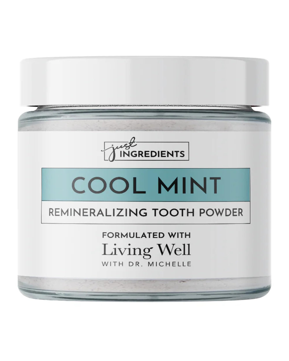 Just Ingredients Natural Tooth Powder Fresh Mint - 60-Day Supply