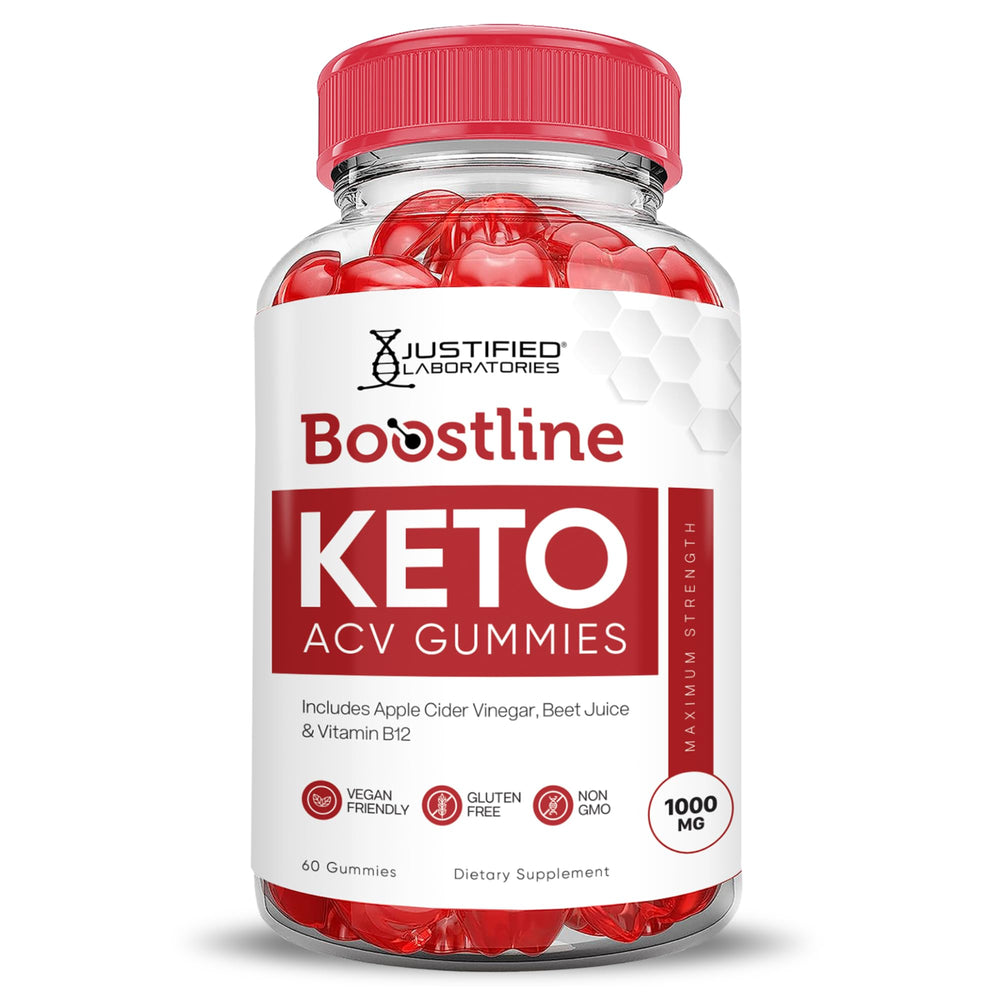 Justified Laboratories Boostline gomitas ACV en bote: sabor agradable y conveniente para tu rutina